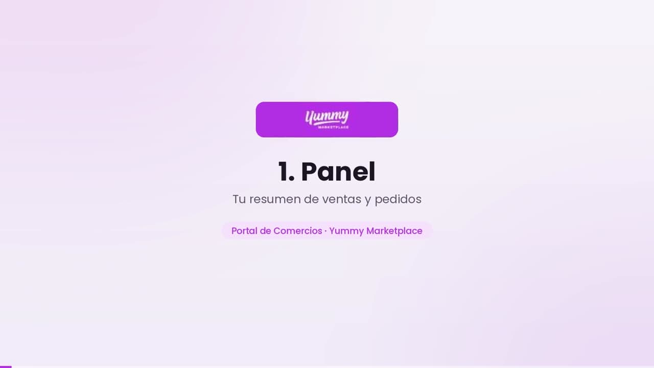 El manual del Portal de Comercios ahora tiene un video para cada sección