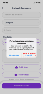 IOS-camara